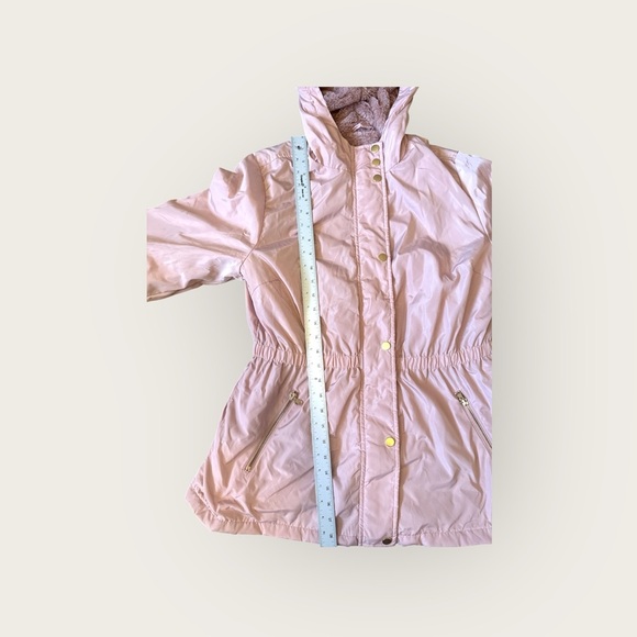 Cavalini Light Pink Hooded Utility Jacket - Picture 9 of 9